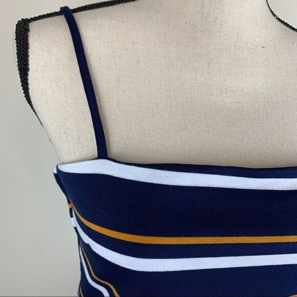 Kendall & Kylie PacSun‎ Mini Bodycon Striped Dress Sz M New With Tags - Picture 10 of 16